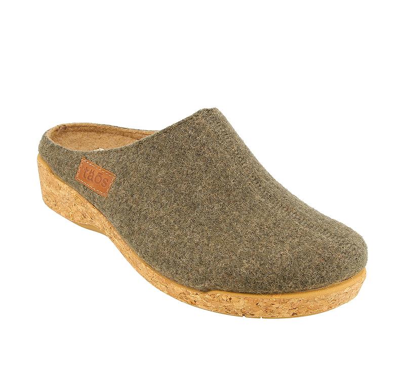 Birkenstock Woollery Clog Træsko Dame Olivengrøn | DK 312DFM